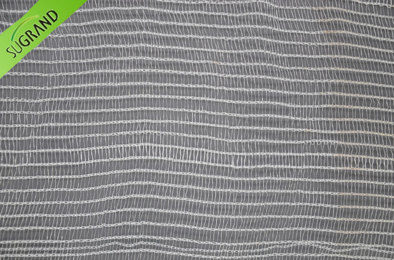 Plasa transparenta anti grindina tricotata HDPE