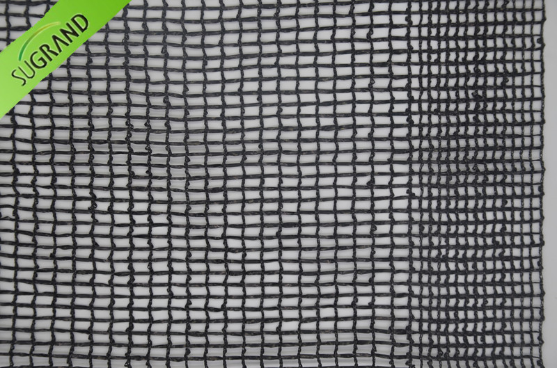 Plasă de grindină pătrată neagră de 70 GSM de stil nou