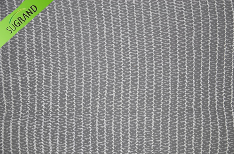 Plasa transparenta anti-grindina de 40 GSM protejeaza plantele