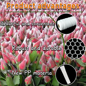 Plastic Protection Flower Flower Net Net Mesh Rose Bud Net