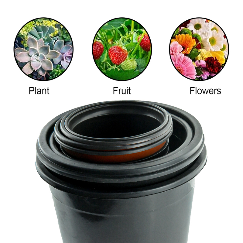 Vase de pepinieră din plante de plastic semințe de pornire vase pentru plante cu ridicata