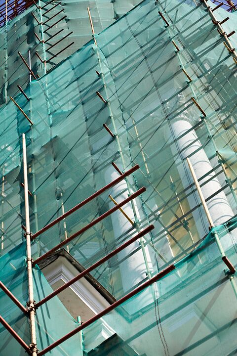 Puncte cheie ale construcției plasă de siguranță a clădirilor