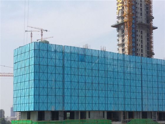 plasă de siguranță a clădirii