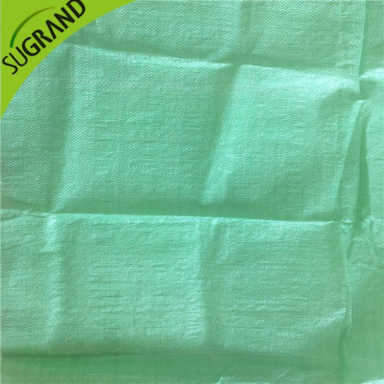 Alb și verde 90gsm acoperire la sol pentru grădini
