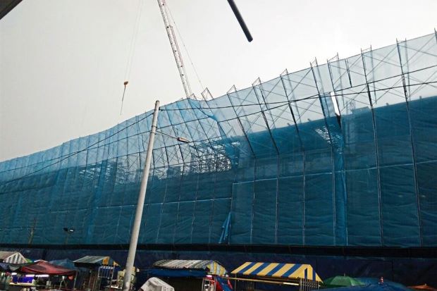 Utilizarea plasă de siguranță pentru construcții
