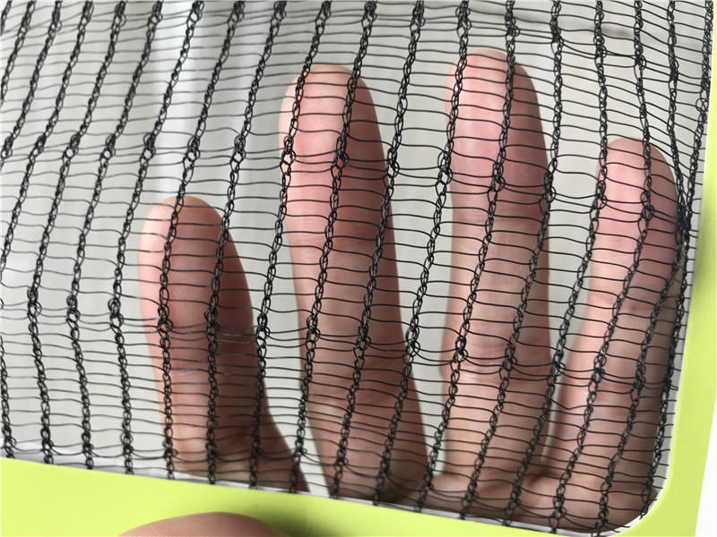 HDPE tratat UV 50GSM Negru Anti Bee Net