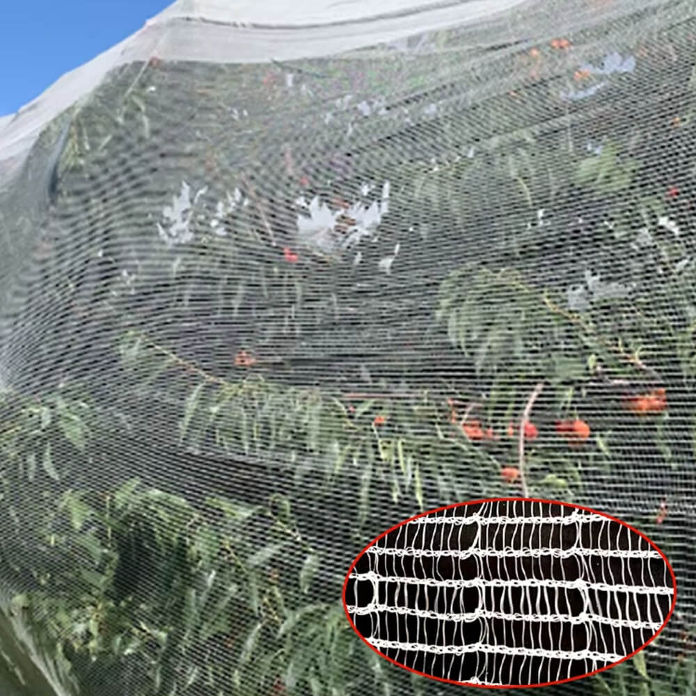 UV tratat HDPE 50GSM Neg Black Anti Bee Net
