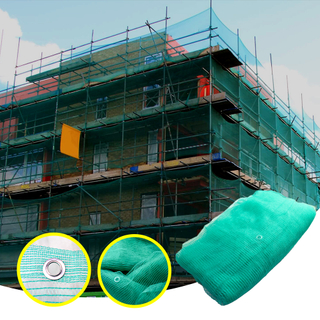 Plasă de siguranță pentru schele din plasă de resturi de construcții verzi