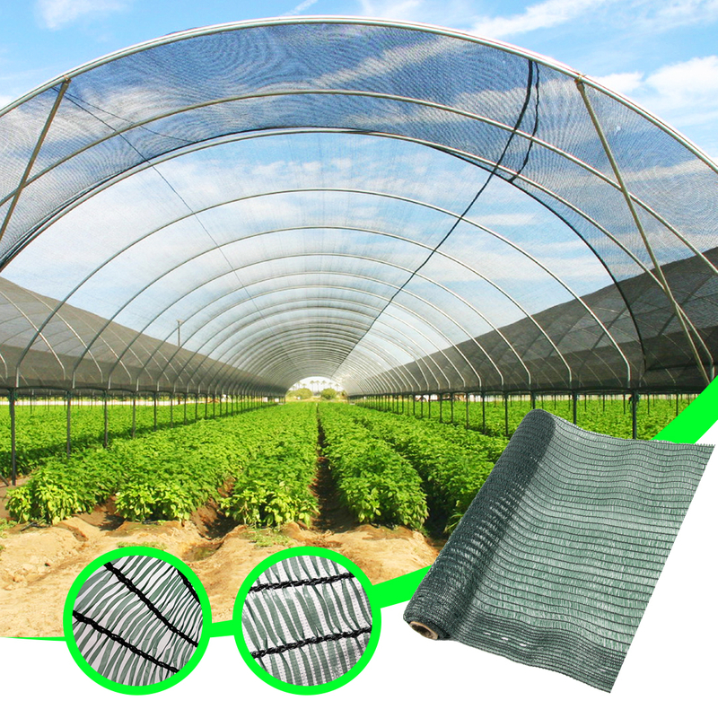 Protecție agricolă UV de culoare verde închis la culoare de umbrire ușoară 
