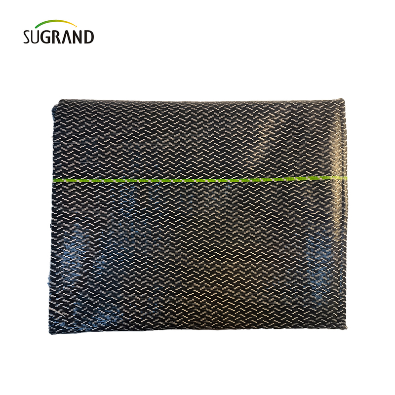 Black 90gsm Cover la sol/Mat de buruieni