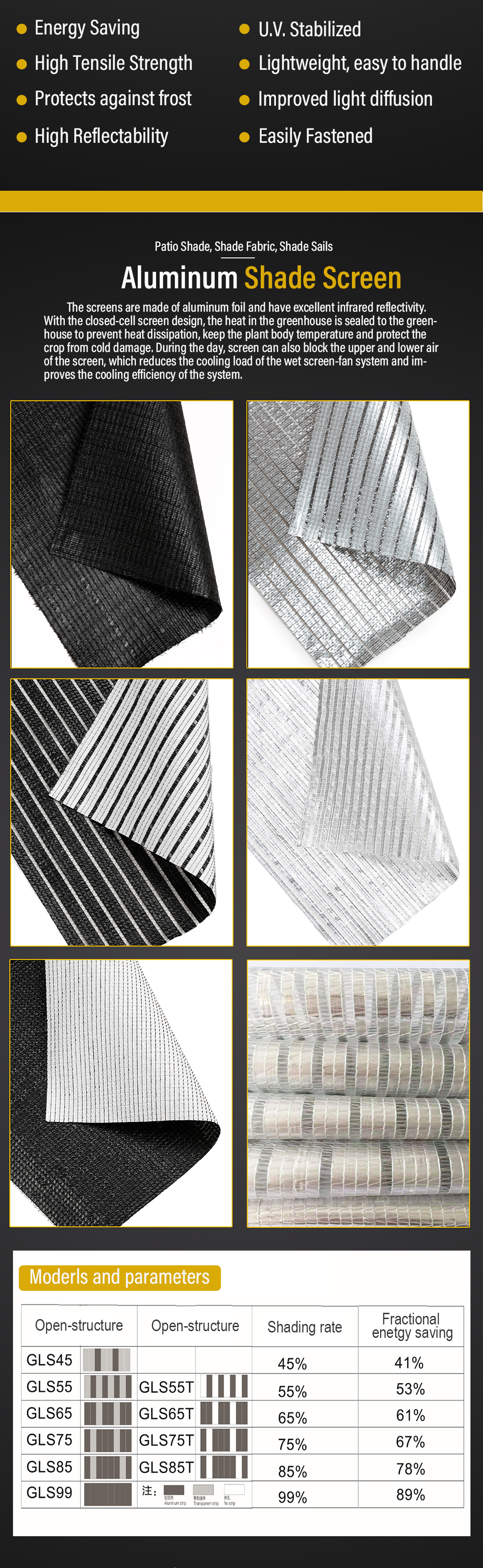 plasă de umbră din aluminiu4