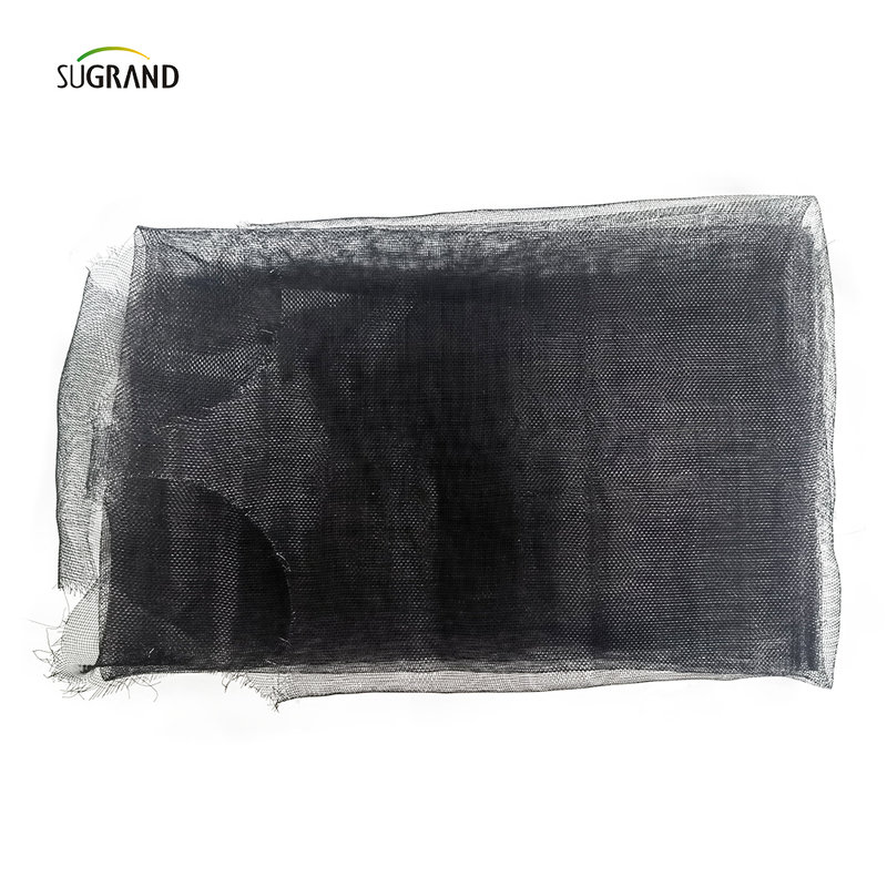 HDPE+UV ecran negru din plastic de plasă de plasă a insectelor Rolls Net pentru seră