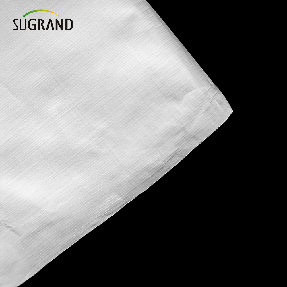 PE WHITE TARPAULIN ÎN ROL pentru agricultură huse în aer liber industrial