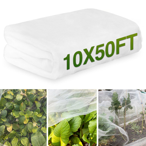 Anti insecte NETTING HDPE 40 50 Mesh Alb transparent