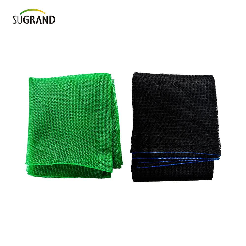 120gsm bandă cu bandă verde/net de nuanță neagră