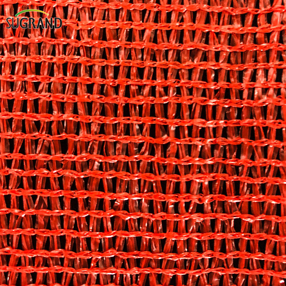 135gsm NOU HDPE TAPE Furnizor de nuanță roșie și albă