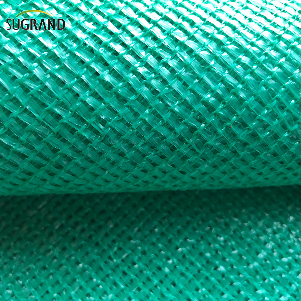 Oferta fierbinte 100% HDPE virgin cu șase ace, bandă mono, plasă de umbră verde