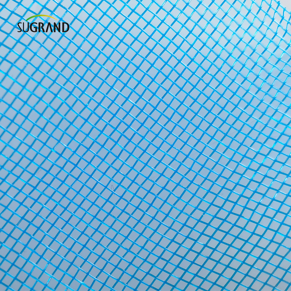 Blue HDPE și UV Mosquito Screen Net pentru ferestre sau ușă