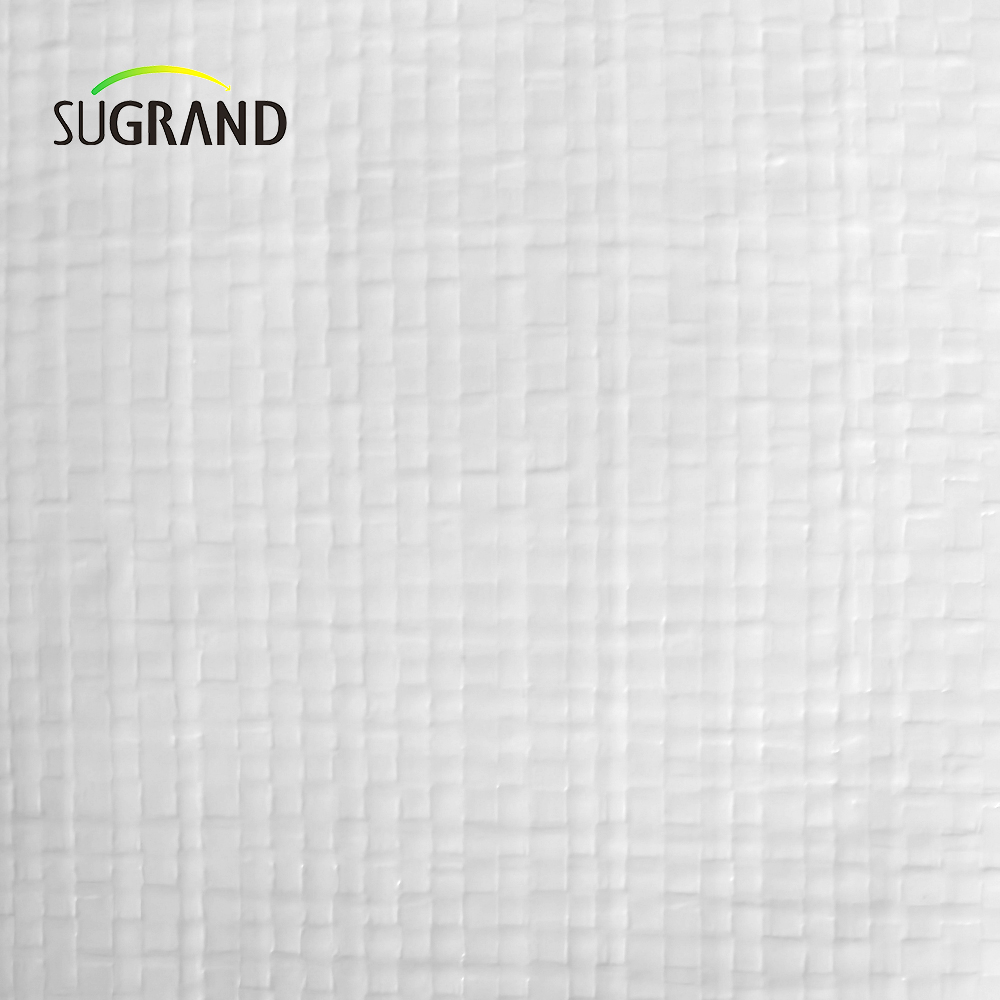 PE WHITE TARPAULIN ÎN ROL pentru agricultură huse în aer liber industrial