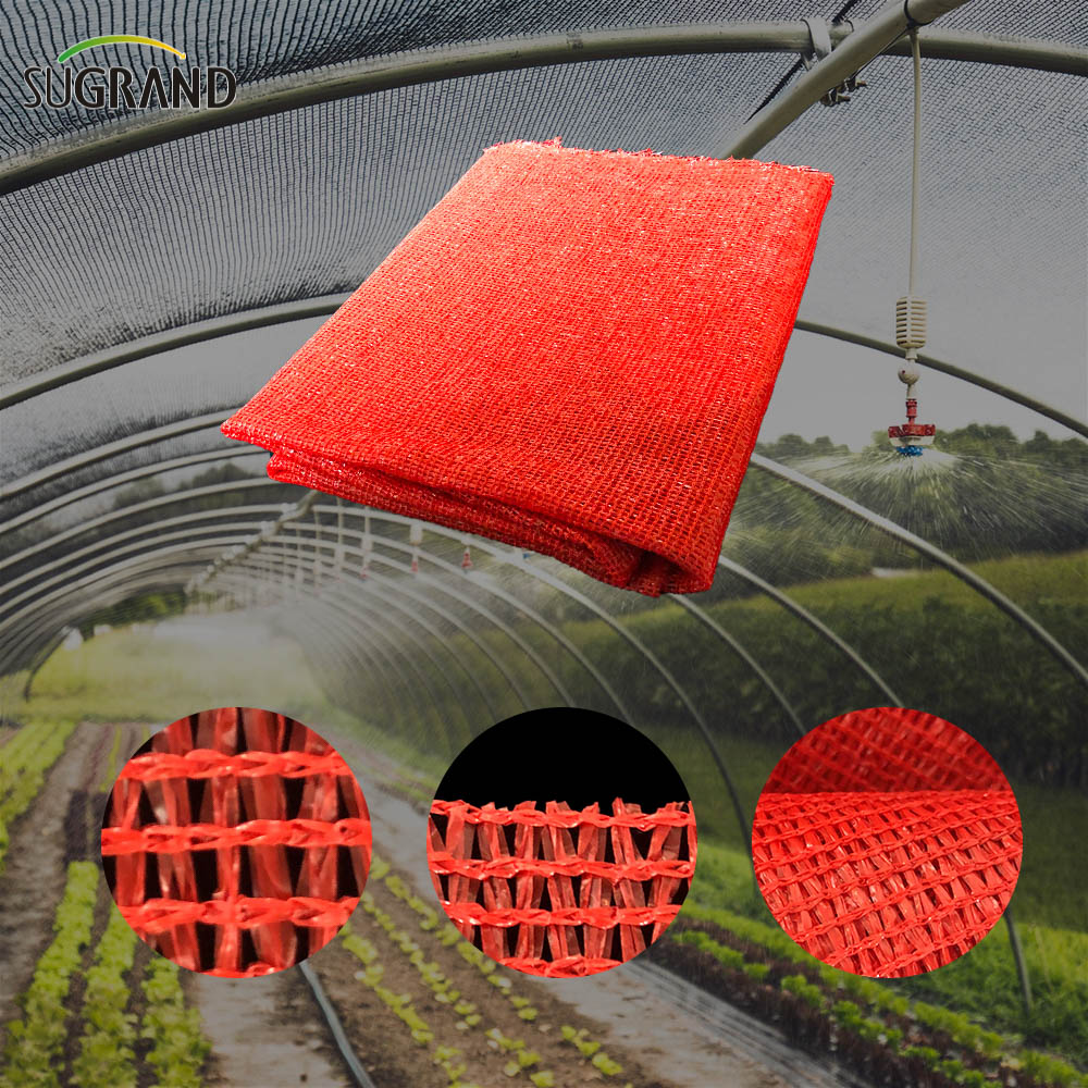 135gsm NOU HDPE TAPE Furnizor de nuanță roșie și albă