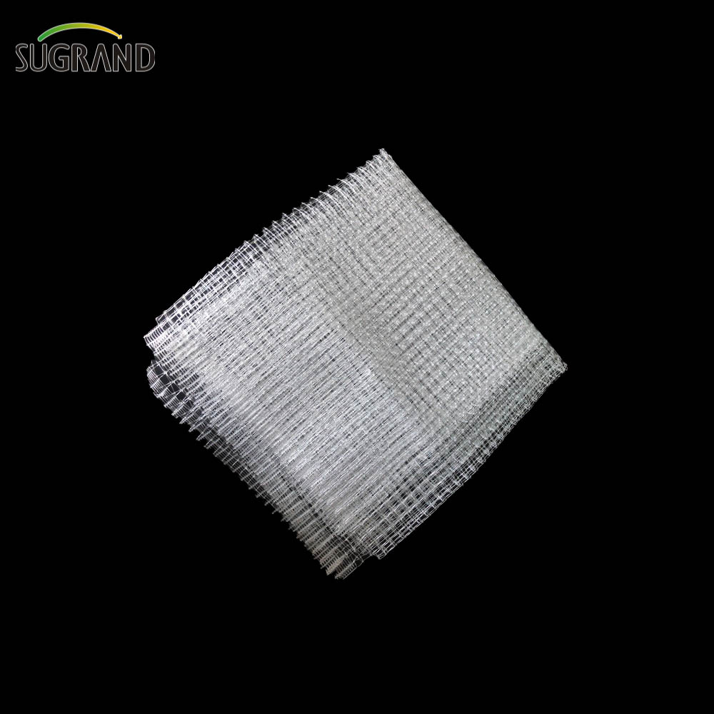 Alb 8*8mm extrudat plasă anti-pasăre pentru furnizorii de păsări de fructe