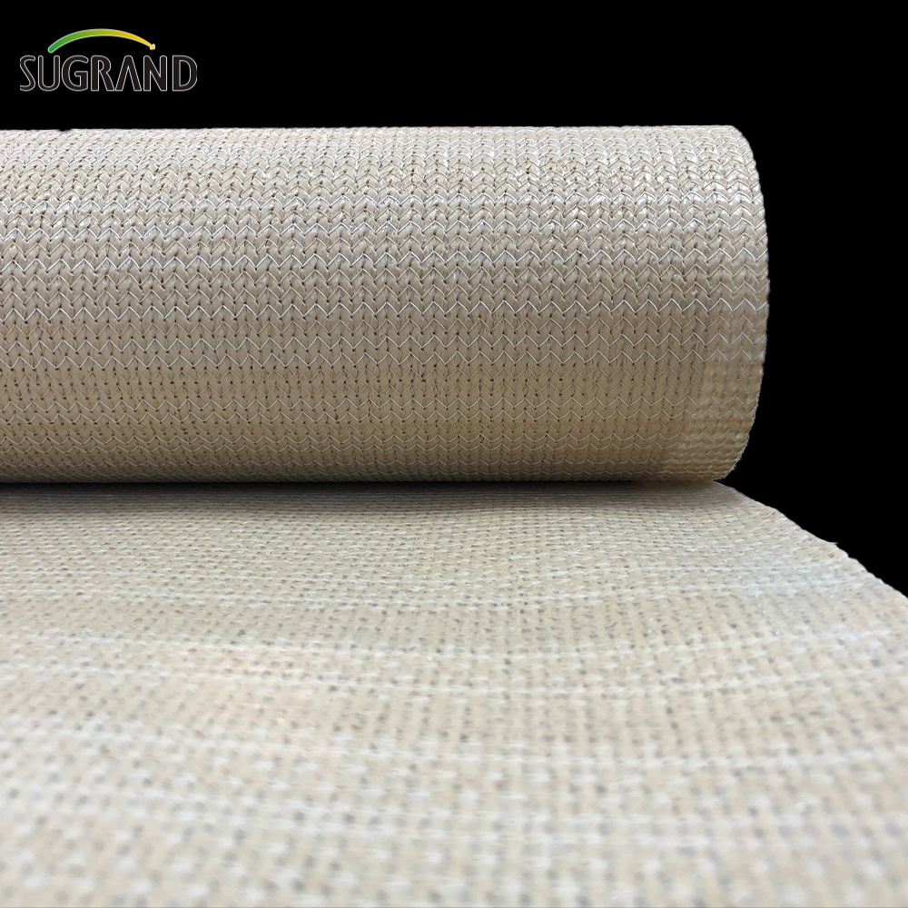 Curte 320gsm impermeabil la soare triunghiul nisip bloc uv plasă 
