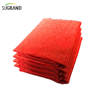 135gsm NOU HDPE TAPE Furnizor de nuanță roșie și albă