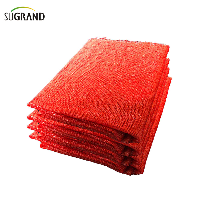 135gsm NOU HDPE TAPE Furnizor de nuanță roșie și albă