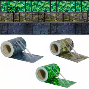 Gard de ecran cu prelată din bandă pvc verde 0,19x35m