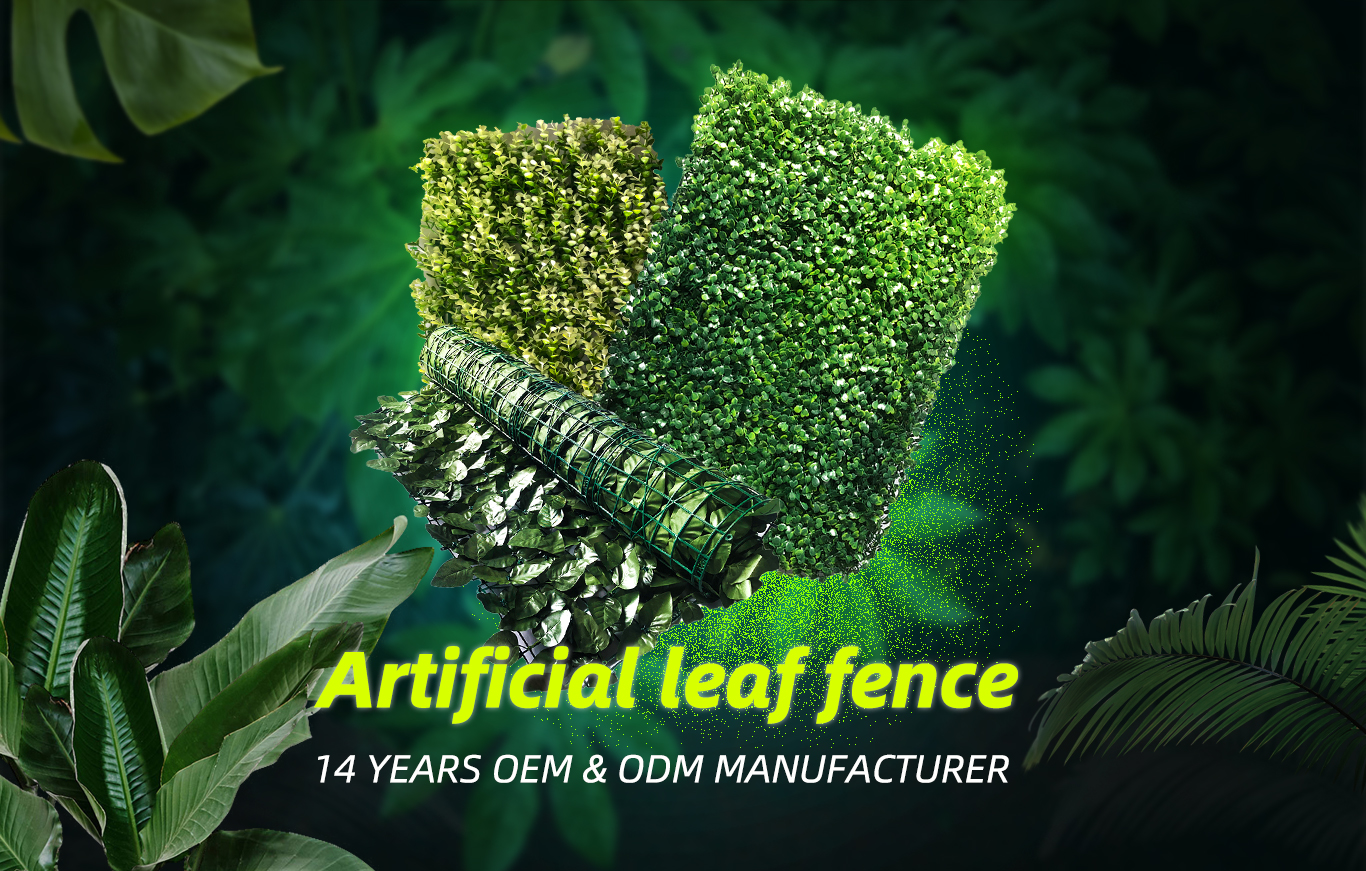 perete de iarbă artificială